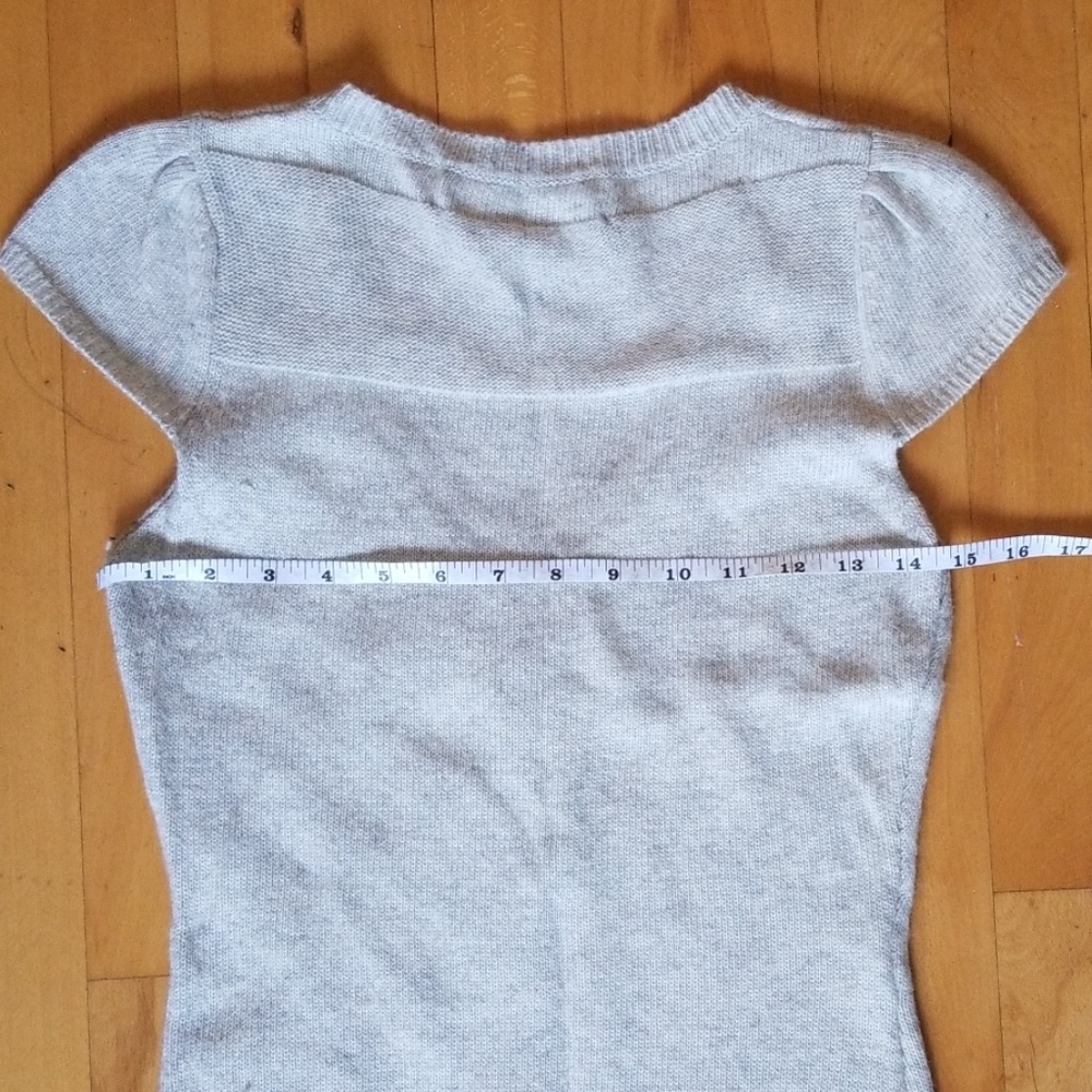 Gusto Knitwear Angora wool gray dress XS  - Small - Picture 6 of 8